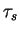 $\tau_s$