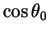 $\cos \theta_0$