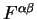 $F^{\alpha \beta}$