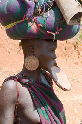 Описание: Губной диск (фото НЮ)